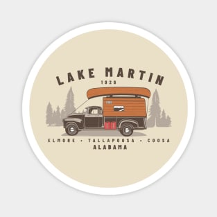 Lake Martin • Vintage Design Magnet